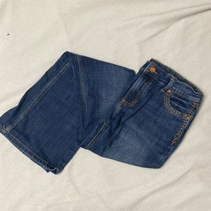 Girls Wrangler boot cut jeans. Size 14